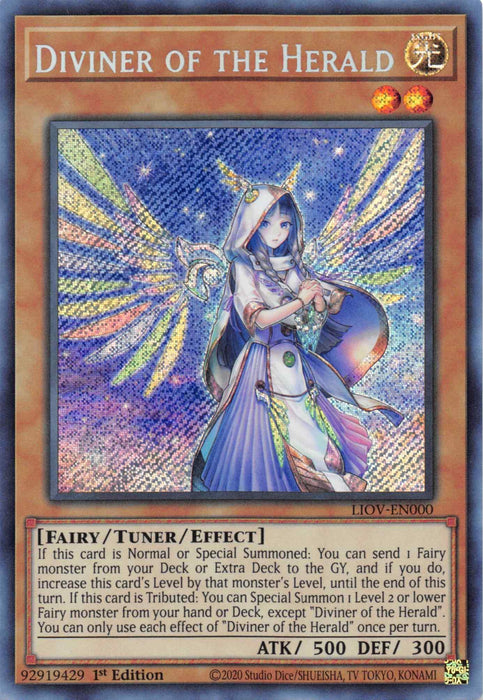 Diviner of the Herald [LIOV-EN000] Secret Rare - for just $0.80! 