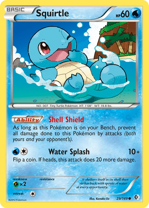 Squirtle (29/149) [Black & White: Boundaries Crossed] - for just $1.50! 