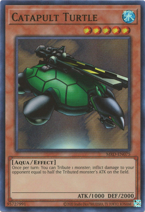 Catapult Turtle (25th Anniversary) [MRD-EN075] Super Rare - for just $0.65! 