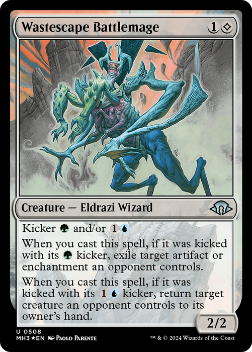Wastescape Battlemage (Ripple Foil) (MH3-508) - Modern Horizons 3 Foil - for just $0.57! 