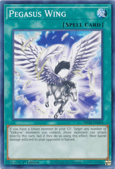 Pegasus Wing [MP20-EN092] Common - for just $0.10! 