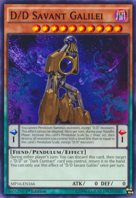 D/D Savant Galilei [MP16-EN166] Common - for just $0.10! 