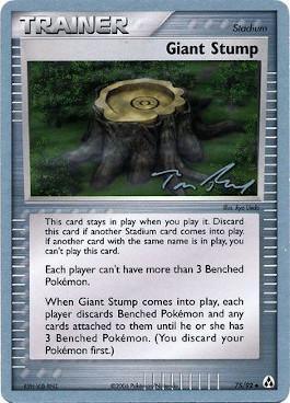 Giant Stump (75/92) (Legendary Ascent - Tom Roos) [World Championships 2007] - for just $1.30! 