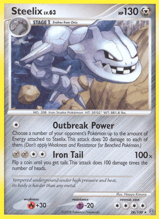 Steelix (28/100) [Diamond & Pearl: Stormfront] - for just $1.60! 