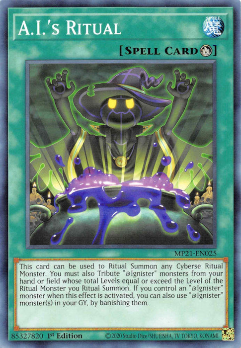 A.I.'s Ritual [MP21-EN025] Common - for just $0.10! 