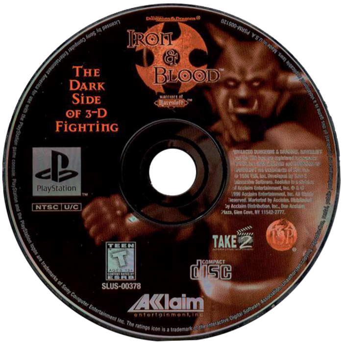 Advanced Dungeons & Dragons: Iron and Blood – PlayStation 1 (PS1) - for just $14.99! 