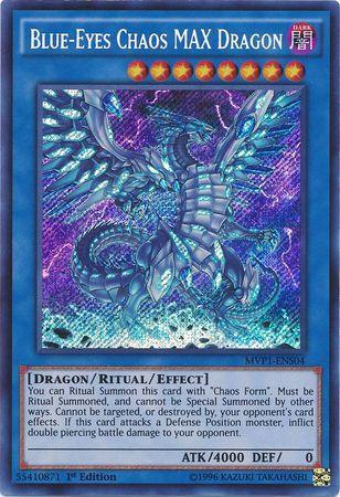 Blue-Eyes Chaos MAX Dragon [MVP1-ENS04] Secret Rare - for just $2.30! 
