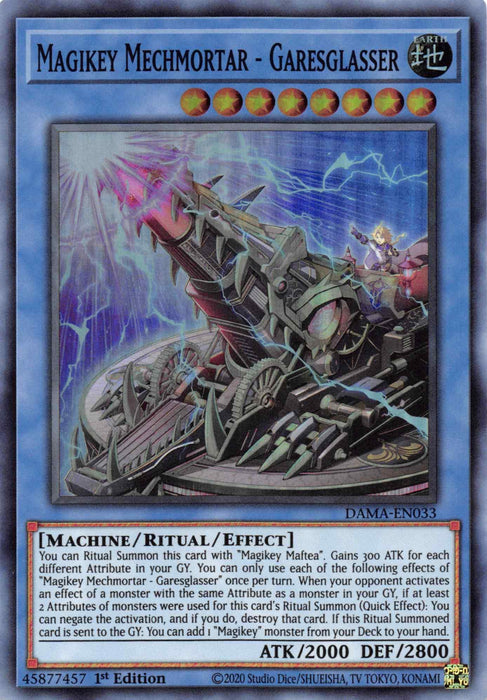 Magikey Mechmortar - Garesglasser [DAMA-EN033] Super Rare - for just $0.10! 