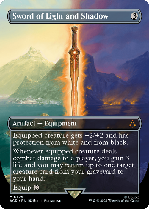 Sword of Light and Shadow (ACR-125) - Assassin's Creed (Borderless) - for just $4.45! 