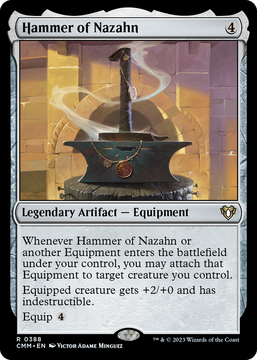Hammer of Nazahn (CMM-388) - Commander Masters - for just $4.69! 