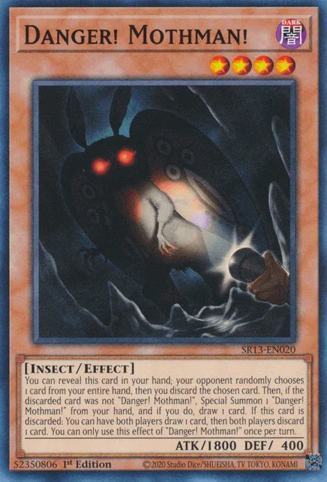 Danger! Mothman! [SR13-EN020] Common - for just $0.20! 