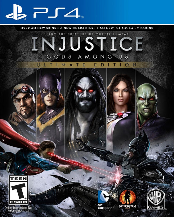 Injustice: Gods Among Us [Ultimate Edition] – PlayStation 4 (PS4) - for just $9.99! 