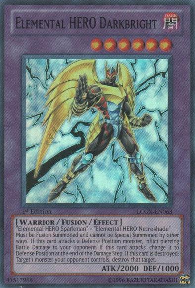 Elemental HERO Darkbright [LCGX-EN063] Super Rare - for just $0.85! 