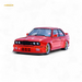 DCM BMW M3 E30 in Red - Gold Wheels 1:64 - for just $31.99! 