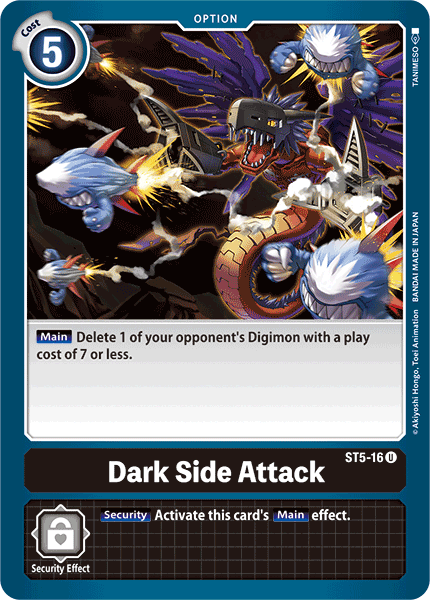 Dark Side Attack [ST5-16] [Starter Deck: Machine Black] - Just $0.09! Shop now at Retro Gaming of Denver