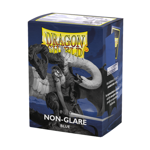 Dragon Shield Non-Glare Matte Blue Sleeves (100-Pack) - for just $14.99! 