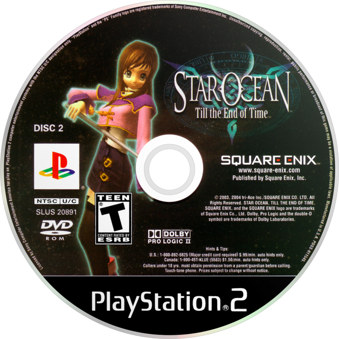 Star Ocean: Till the End of Time – PlayStation 2 (PS2) - for just $0! 