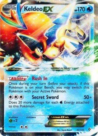 Keldeo EX (49/149) (Jumbo Card) [Black & White: Boundaries Crossed] - for just $2.45! 