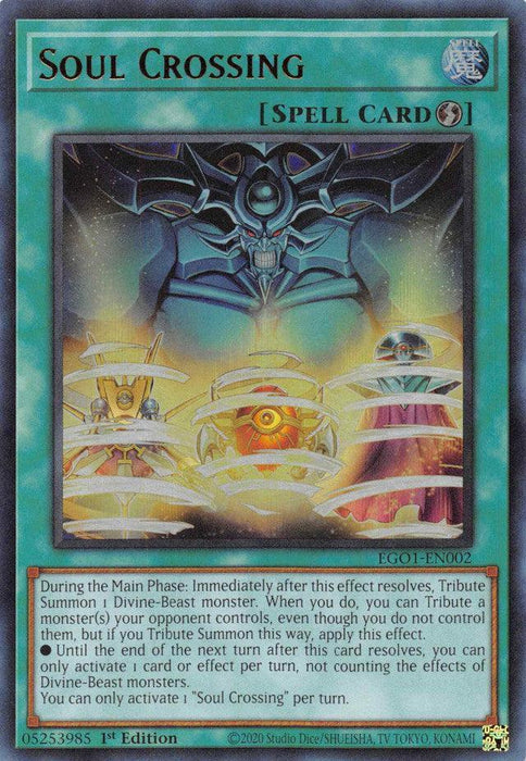 Soul Crossing [EGO1-EN002] Ultra Rare - for just $0.15! 