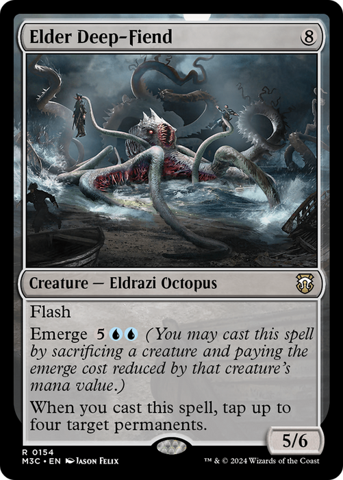 Elder Deep-Fiend (M3C-154) - Modern Horizons 3 Commander - for just $0.08! 