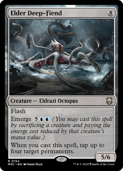 Elder Deep-Fiend (M3C-154) - Modern Horizons 3 Commander - for just $0.08! 
