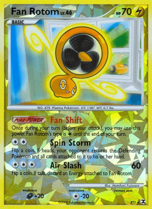 Fan Rotom (RT1) [Platinum: Rising Rivals] - for just $12.60! 
