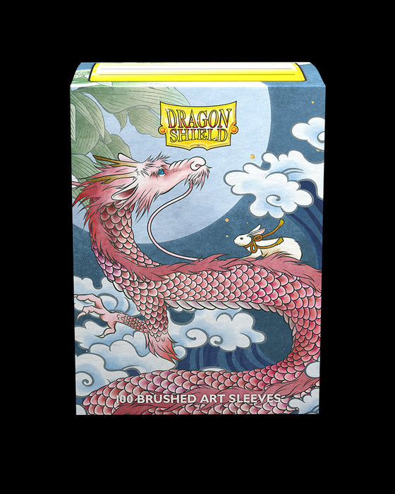 Dragon Shield: Standard 100ct Brushed Art Sleeves - Water Rabbit (2023) - for just $0! 