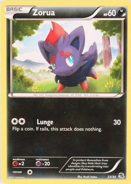 Zorua (23/30) [Black & White: Trainer Kit - Zoroark] - for just $0.30! 