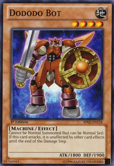Dododo Bot [BP02-EN118] Mosaic Rare - for just $0.10! 