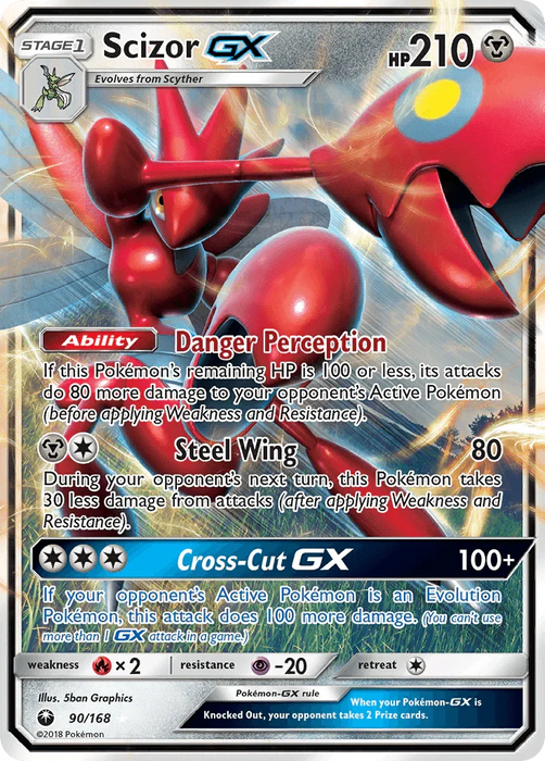 Scizor GX (90/168) [Sun & Moon: Celestial Storm] - for just $2.35! 