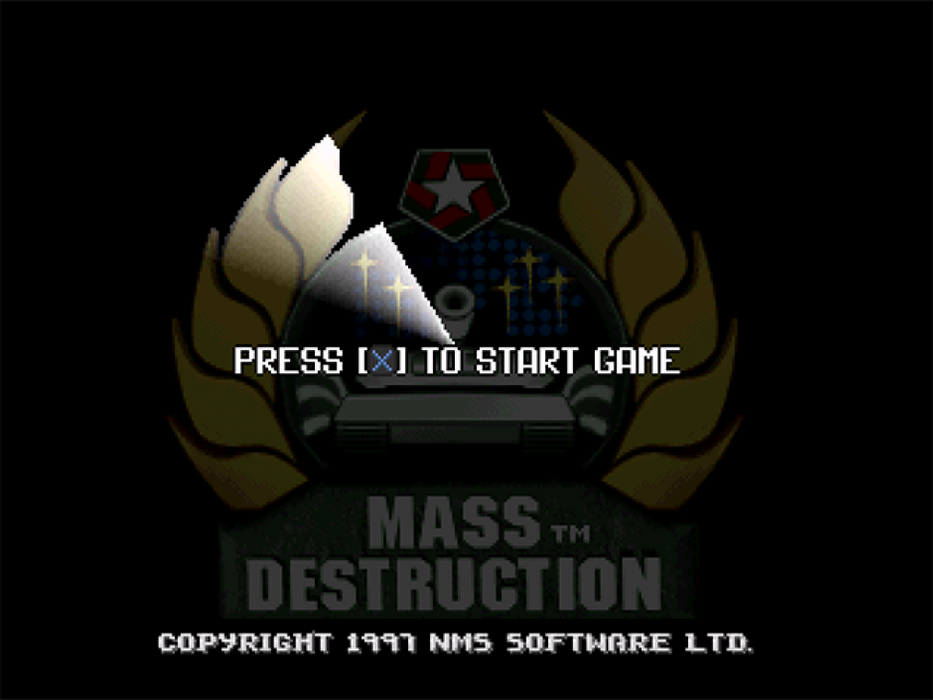 Mass Destruction – PlayStation 1 (PS1) - for just $6.99! 