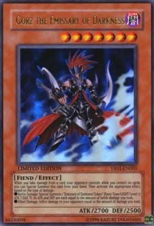 Gorz the Emissary of Darkness [YR01-EN003] Ultra Rare - for just $12.75! 