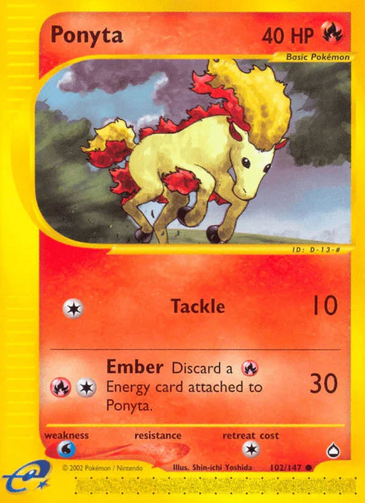 Ponyta (102/147) [Aquapolis] - for just $3.25! 