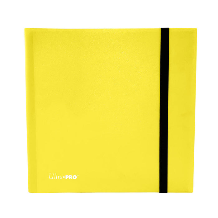 Ultra PRO: 12-Pocket PRO-Binder - Eclipse (Lemon Yellow) - Just $19.95! Shop now at Retro Gaming of Denver