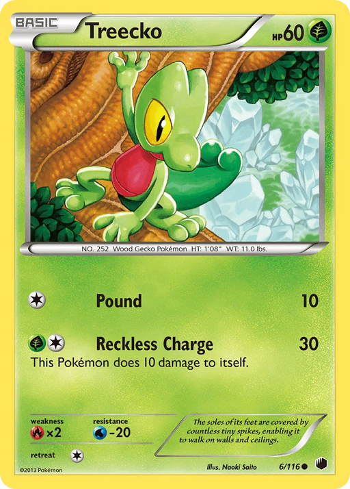 Treecko (6/116) [Black & White: Plasma Freeze] - for just $0.25! 