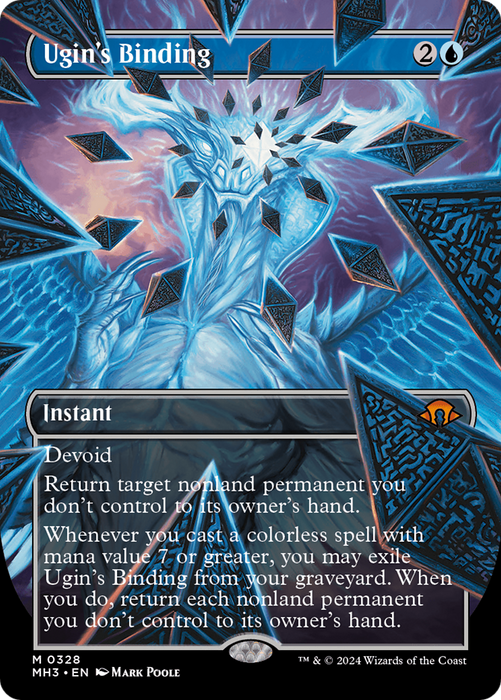 Ugin's Binding (Borderless) (MH3-328) - Modern Horizons 3 (Borderless) - for just $0.69! 