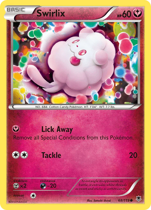 Swirlix (68/119) [XY: Phantom Forces] - for just $0.15! 