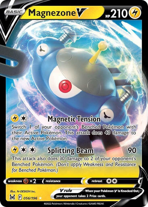 Magnezone V (056/196) [Sword & Shield: Lost Origin] - for just $0.25! 