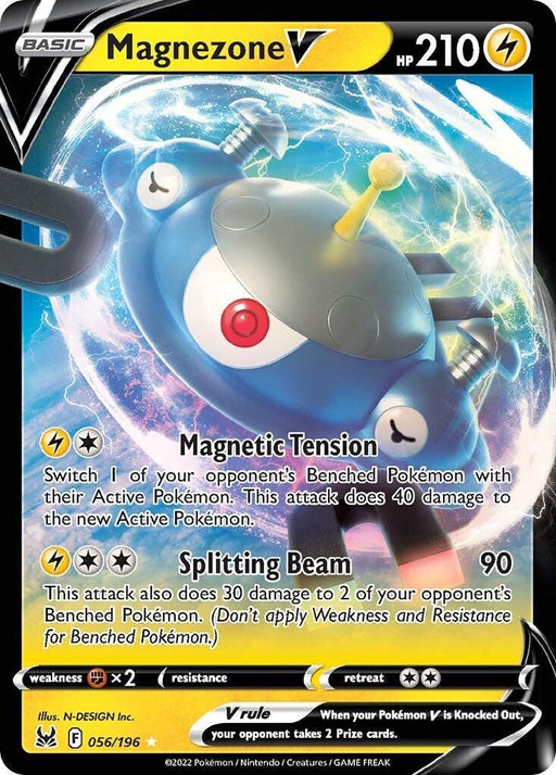 Magnezone V (056/196) [Sword & Shield: Lost Origin] - for just $0.30! 