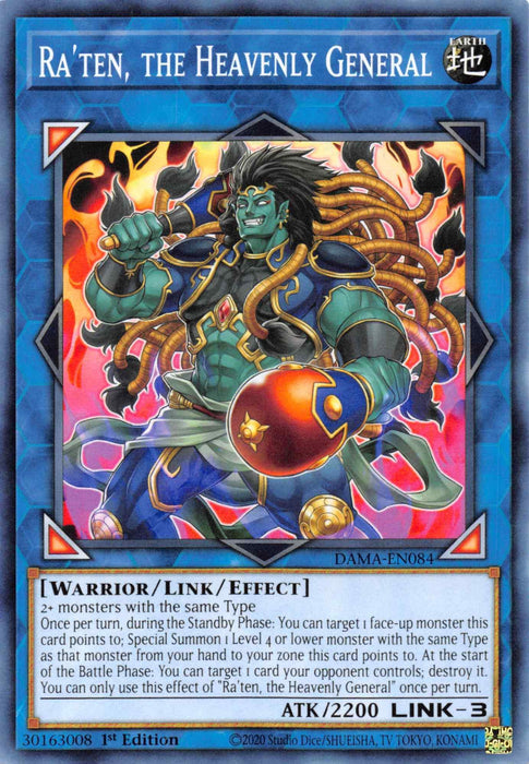 Ra'ten, the Heavenly General [DAMA-EN084] Common - for just $0.10! 