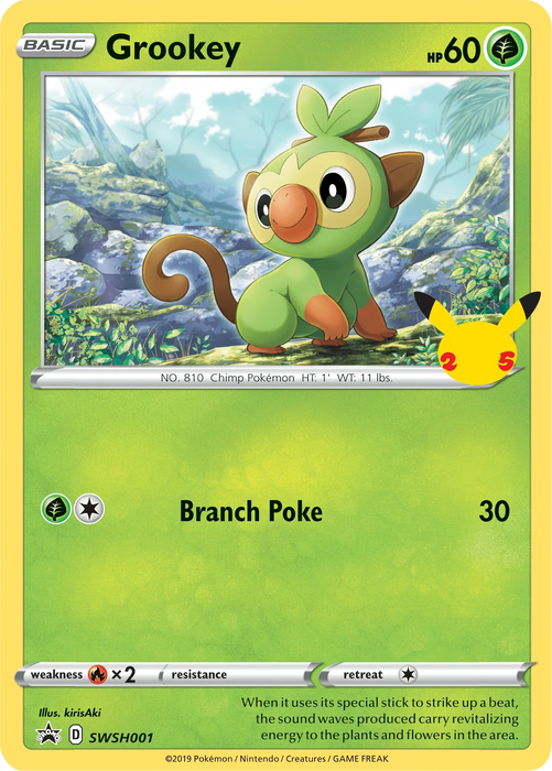 Grookey (SWSH001) [First Partner Pack] - for just $0.95! 