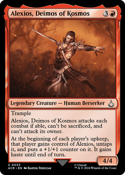 Alexios, Deimos of Kosmos (ACR-033) - Assassin's Creed - for just $0.12! 