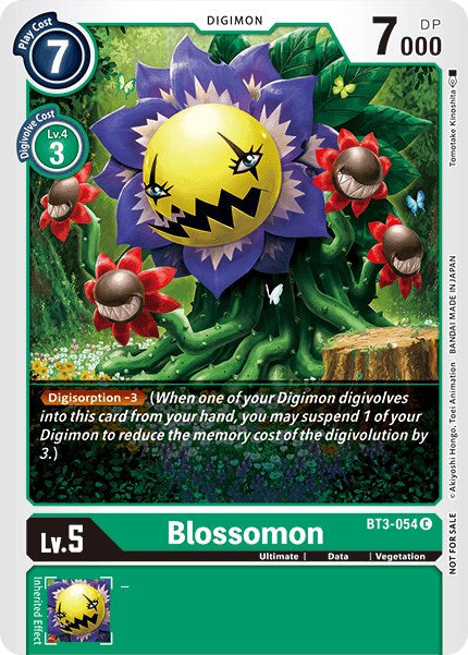 Blossomon [BT3-054] (Tamer Party Vol. 5) [Release Special Booster Promos] - Just $0.70! Shop now at Retro Gaming of Denver