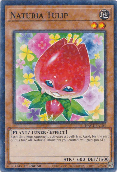Naturia Tulip (Duel Terminal) [HAC1-EN104] Common - for just $0.10! 