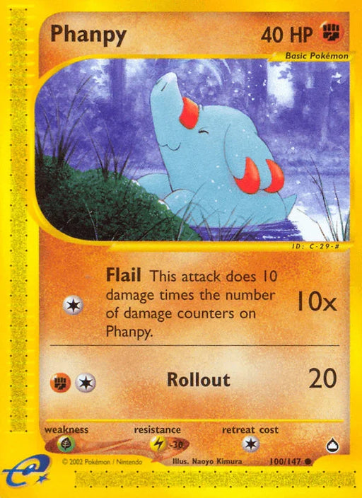 Phanpy (100/147) [Aquapolis] - for just $6.10! 