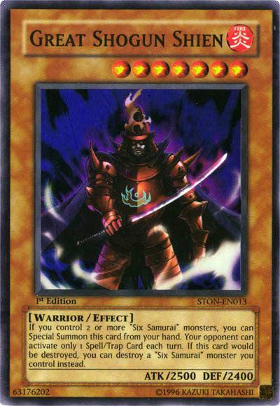 Great Shogun Shien [STON-EN013] Super Rare - for just $0.85! 