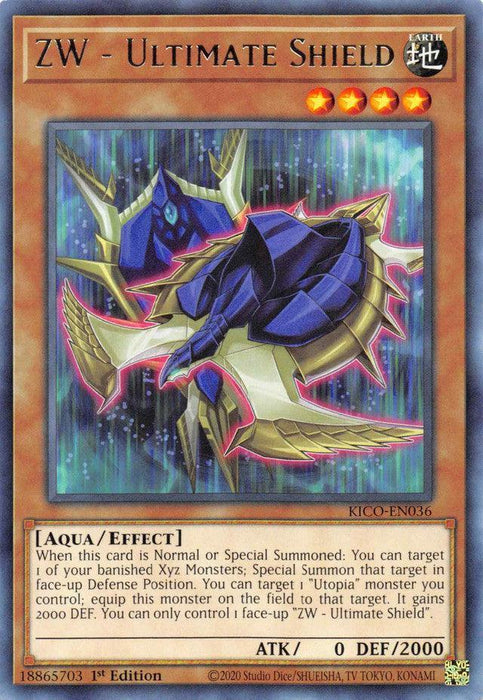 ZW - Ultimate Shield [KICO-EN036] Rare - for just $0.10! 