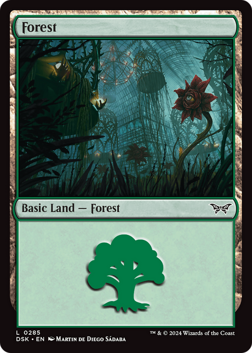 Forest (DSK-285) - Duskmourn: House of Horror Foil - for just $0.05! 