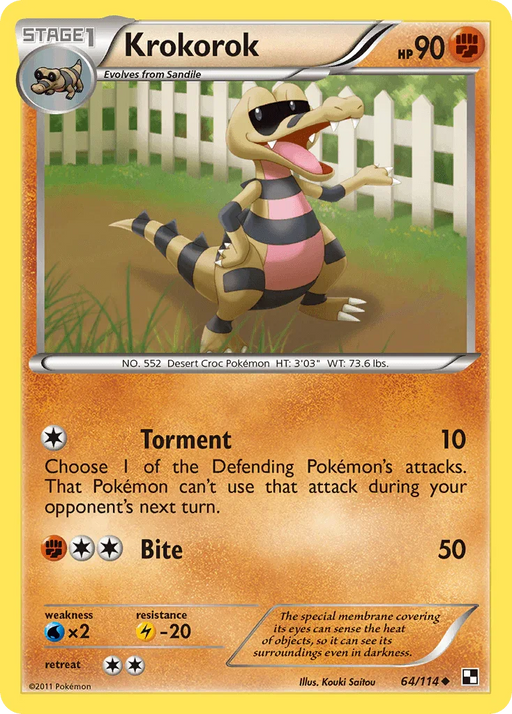 Krokorok (64/114) [Black & White: Base Set] - for just $0.25! 