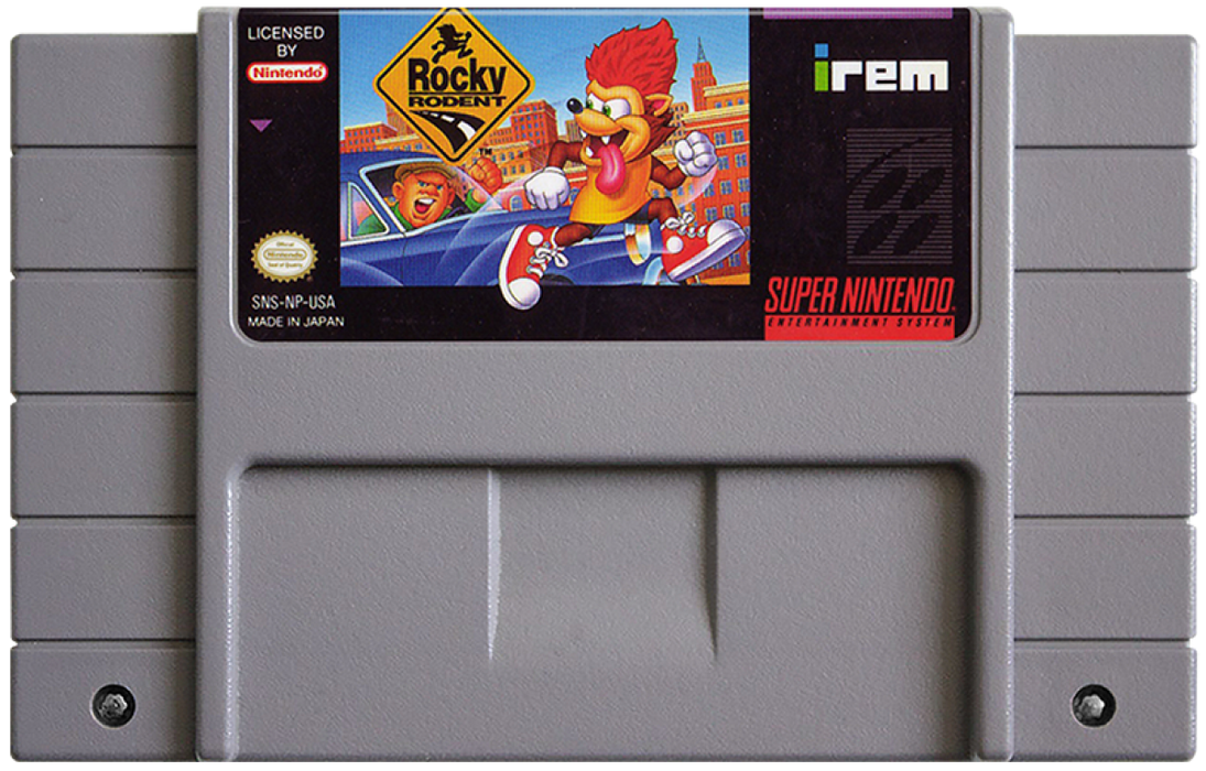 Rocky Rodent – Super Nintendo Entertainment System (SNES) - for just $25.99! 